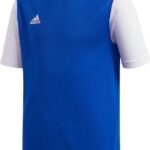 adidas - Estro 19 Jersey Youth - Blauw Voetbalshirt - 140 - Blauw