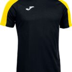 Joma Eco-Championship Shirt Korte Mouw Heren - Zwart / Geel | Maat: L