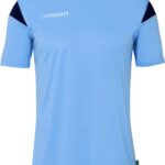 Uhlsport Squad 27 Shirt Korte Mouw Kinderen - Hemelsblauw / Marine | Maat: 140