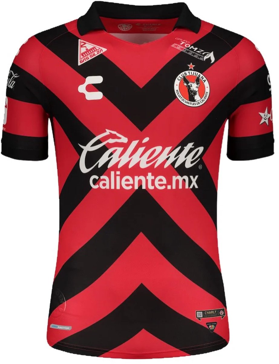 922x1200-9 Club Tijuana Thuisshirt 2022 - Mexico Voetbalshirt - Club Tijuana Xolos - Maat XXL - Charly - Globalsoccershop - Afbeelding 1