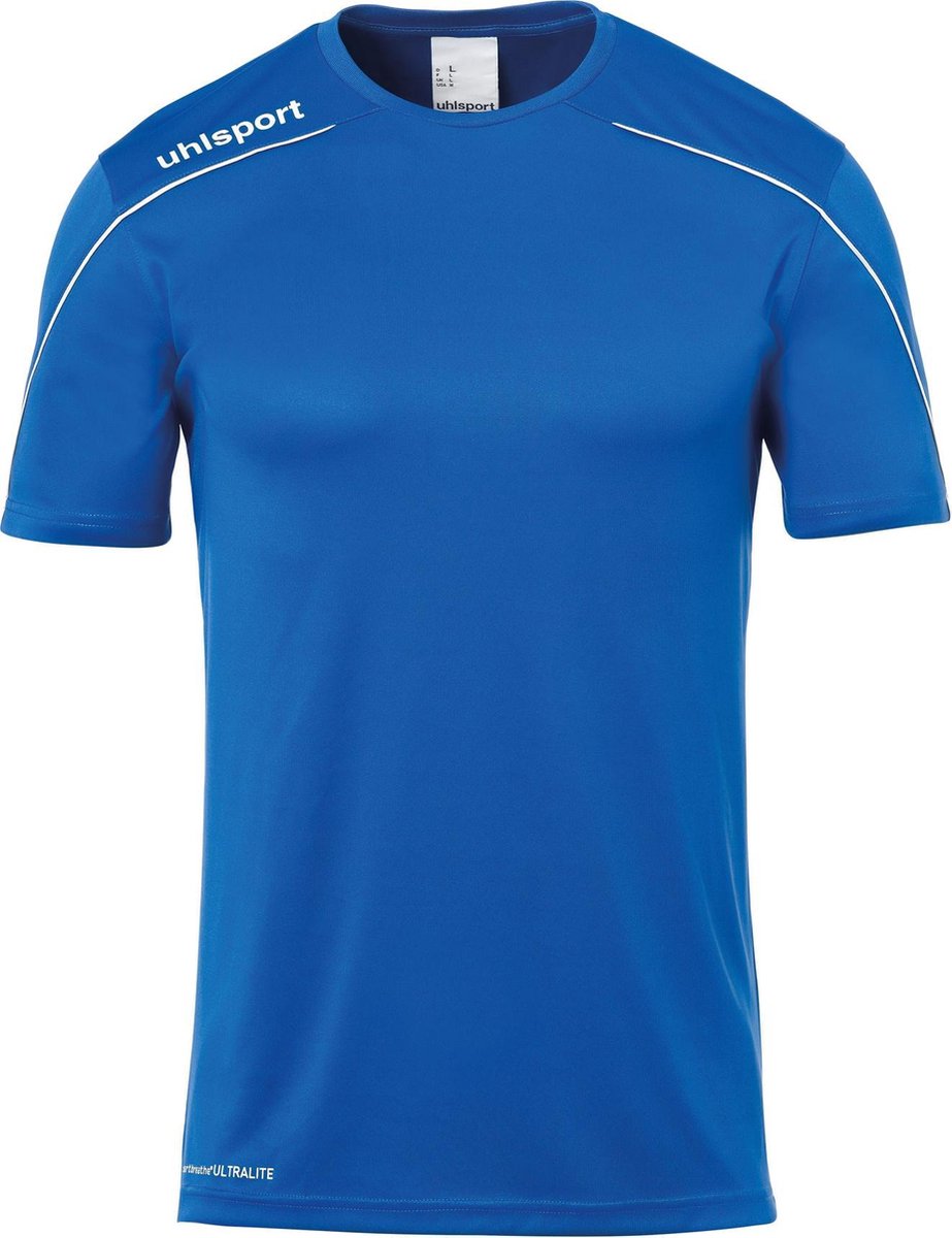 923x1200-28 Uhlsport Stream 22 Teamshirt Heren Sportshirt - Maat XL - Mannen - blauw/wit - Afbeelding 1
