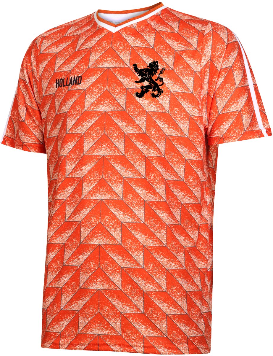 923x1200-9 EK 88 Voetbalshirt - Nederlands Elftal - Oranje shirt - Nederlands Elftal Shirt - WK 2026 - Voetbalshirts Kinderen - Jongens en Meisjes - Sportshirts - Volwassenen - Heren en Dames - Maat 104 - Afbeelding 1