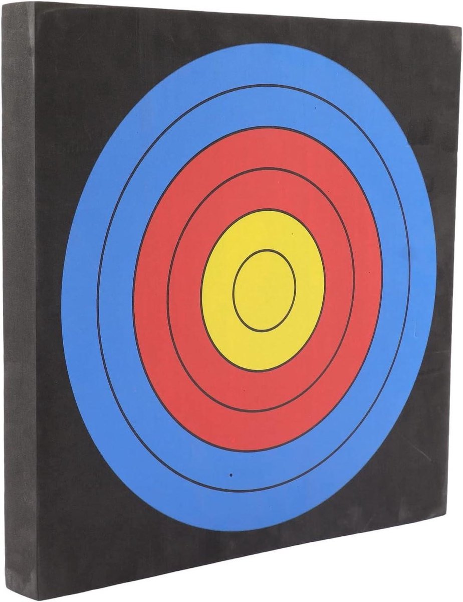 924x1200-7 Square EVA Pijl Doel 10 Ringen - Kleuren Printen - Stapelbaar - Draagbaar - Boogschieten Oefening - Jacht Doel - Afbeelding 1