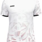 Jako Sonic Shirt Korte Mouw Heren - Wit / Rood / Grijs | Maat: M