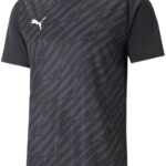 Puma Team Ultimate Shirt Korte Mouw Kinderen - Zwart | Maat: 128