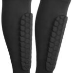 Zuzer Scheenbeschermers voor voetbal, mini-voetbal-scheenbeschermers voor kinderen, antislip, voor basketbal, volleybal