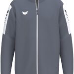 Erima Intro Trainingsjack Kinderen - Slate Grey | Maat: 128