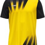 Jako Vintage Shirt Korte Mouw Heren - Geel / Zwart | Maat: XL