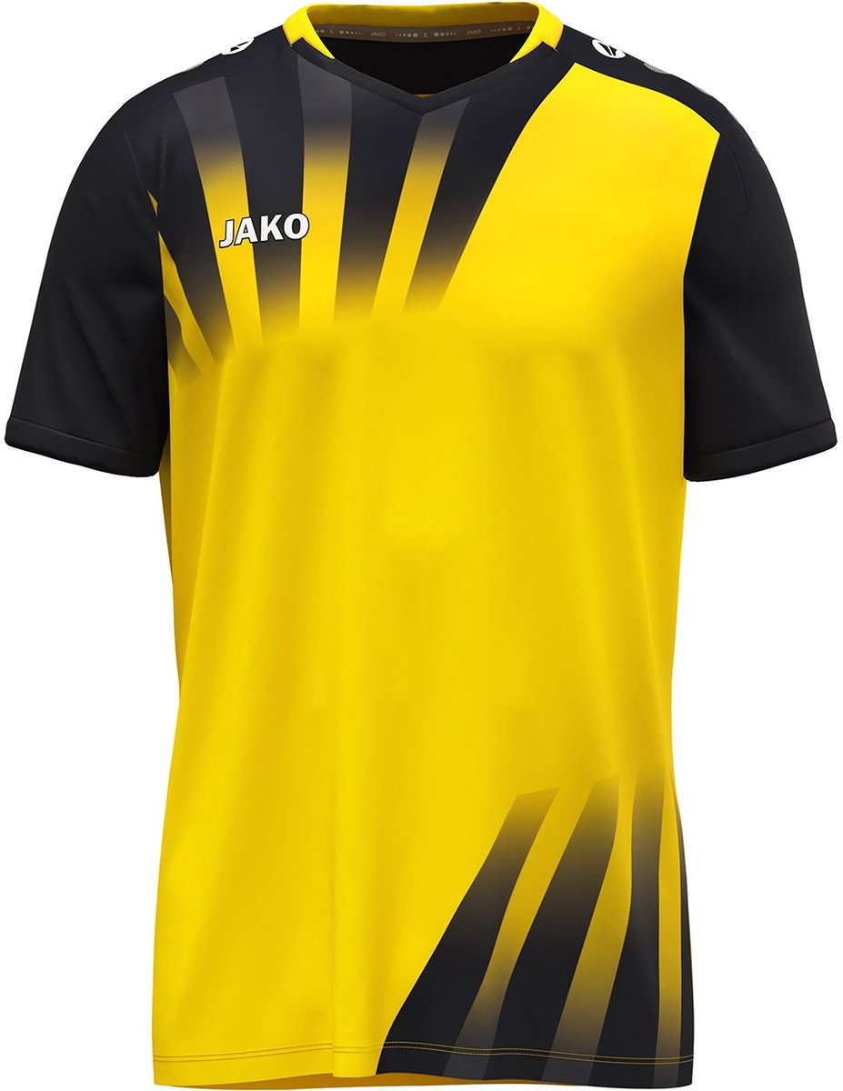 927x1200-6 Jako Vintage Shirt Korte Mouw Heren - Geel / Zwart | Maat: XL - Afbeelding 1
