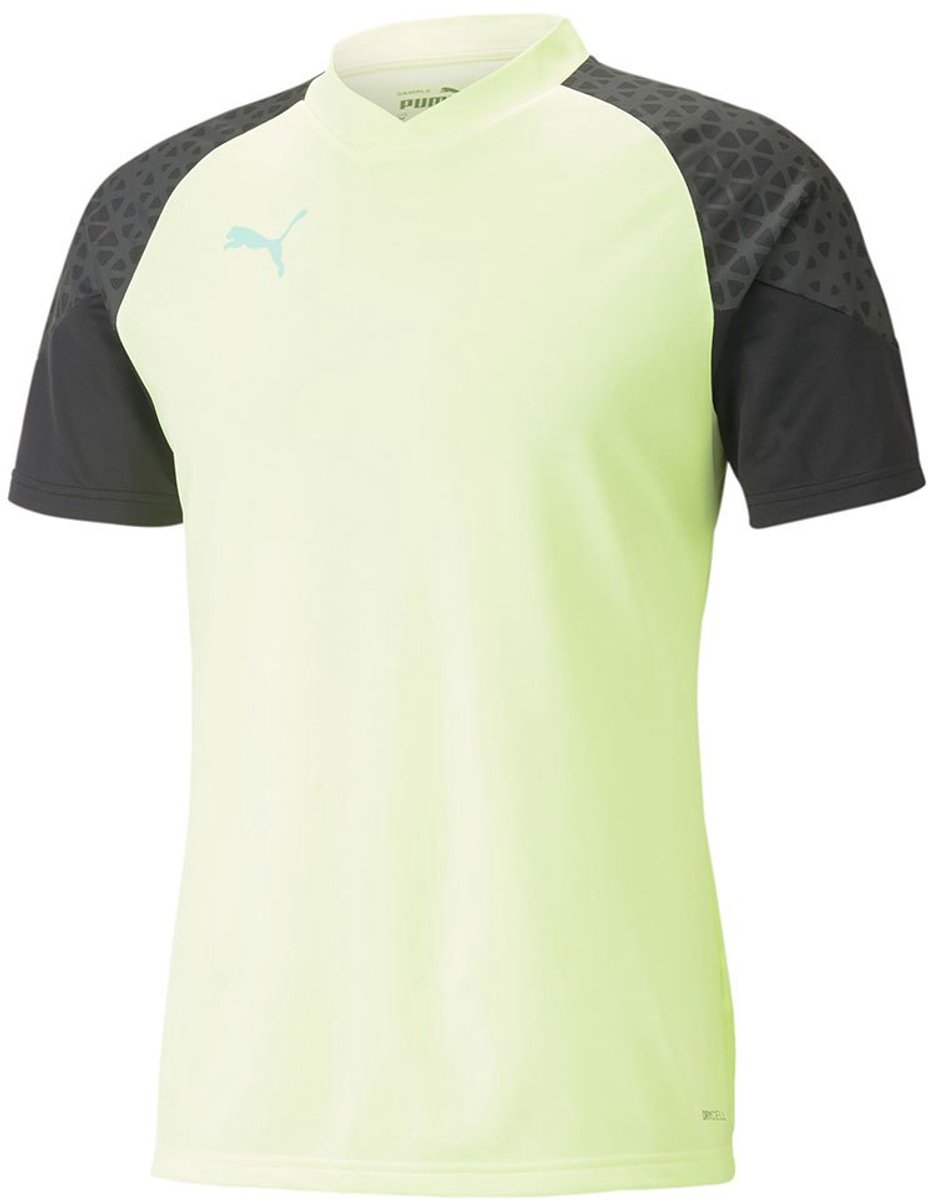 928x1200-12 Puma Individualcup T-shirt Met Korte Mouwen Geel M Man - Afbeelding 1