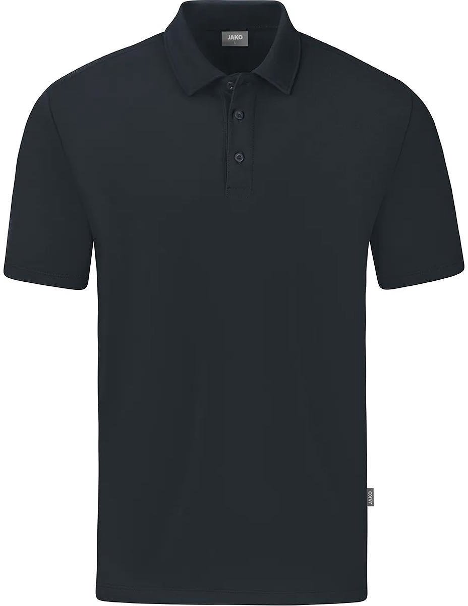 928x1200-14 Jako Organic Polo Stretch Heren - Antraciet | Maat: L - Afbeelding 1