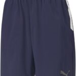 PUMA teamLIGA Sideline Shorts Heren Sportbroek - Peacoat-Puma Black-Puma White