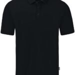 Jako Organic Polo Stretch Dames - Zwart | Maat: 44
