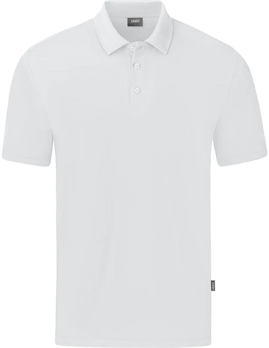928x1200-62 Jako Organic Polo Stretch Heren - Wit | Maat: 4XL - Afbeelding 1