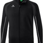 Erima Liga Star Polyesterjack Heren - Zwart / Wit | Maat: L