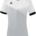 Erima Mantua Shirt Korte Mouw Dames - Wit / Zwart | Maat: 38