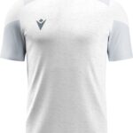 Macron Glory Golem Shirt Korte Mouw Heren - Wit / Zilver | Maat: L