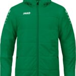 JAKO Coachjas Team Met Capuchon SportGroen Maat 3XL