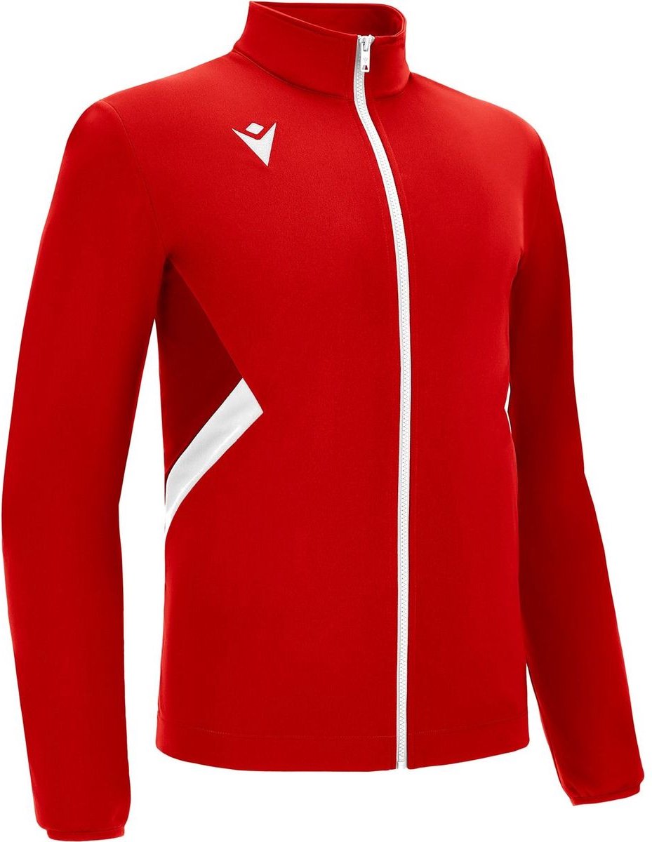 929x1200 Macron Victory Raijin Polyestervest Heren - Rood / Wit | Maat: L - Afbeelding 1