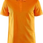 Craft Unify Polo Heren - Oranje | Maat: XS