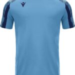 Macron Gede Shirt Korte Mouw Heren - Hemelsblauw / Marine | Maat: 5XL