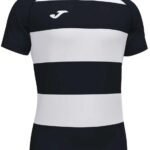 Joma Pro Rugby Ii T-shirt Met Korte Mouwen Wit,Zwart M Man