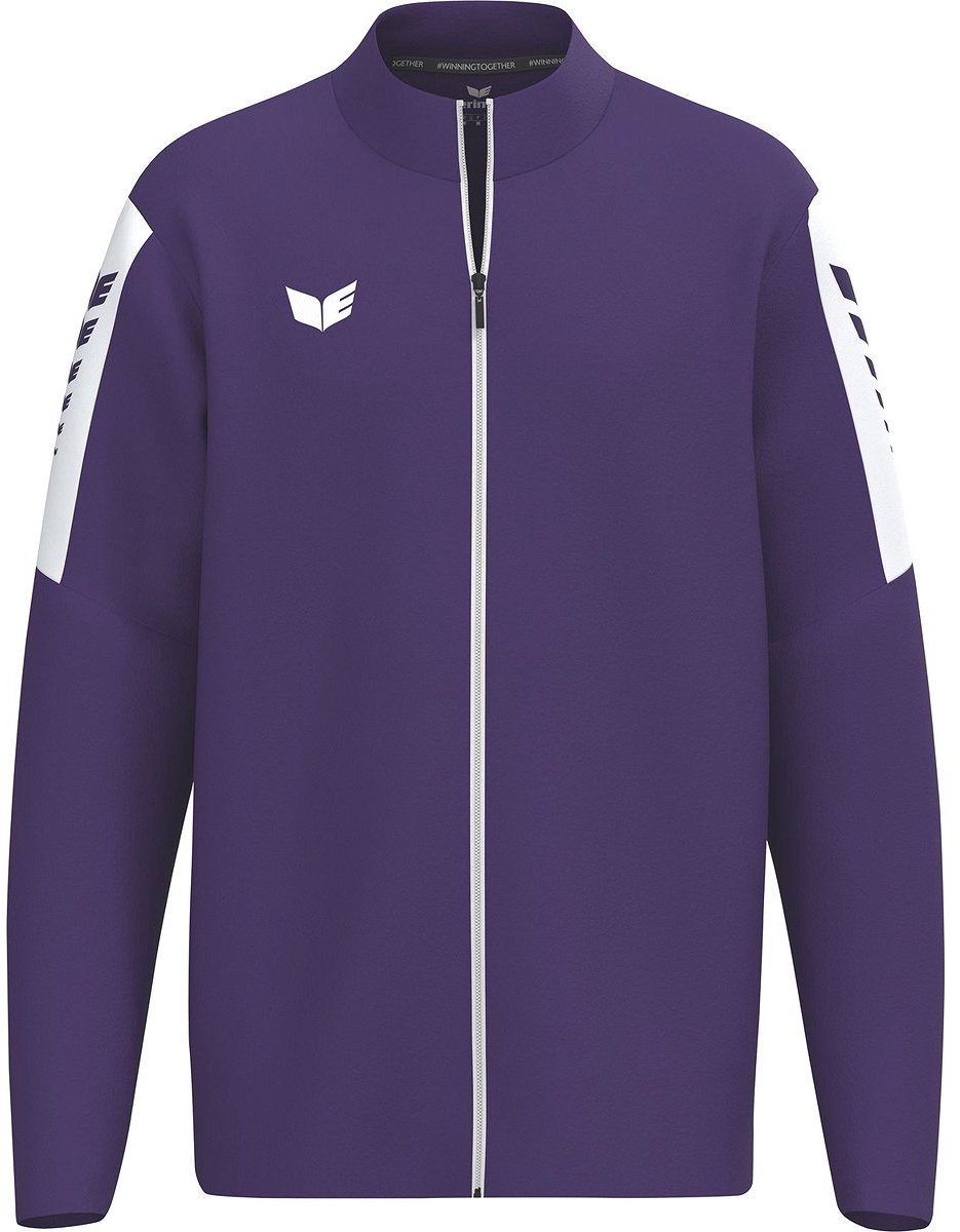 935x1200-34 Erima Intro Trainingsjack Heren - Violet | Maat: S - Afbeelding 1