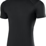 Compressieshirt Jongens Korte Mouwen Ademend en Sneldrogend Sportshirt