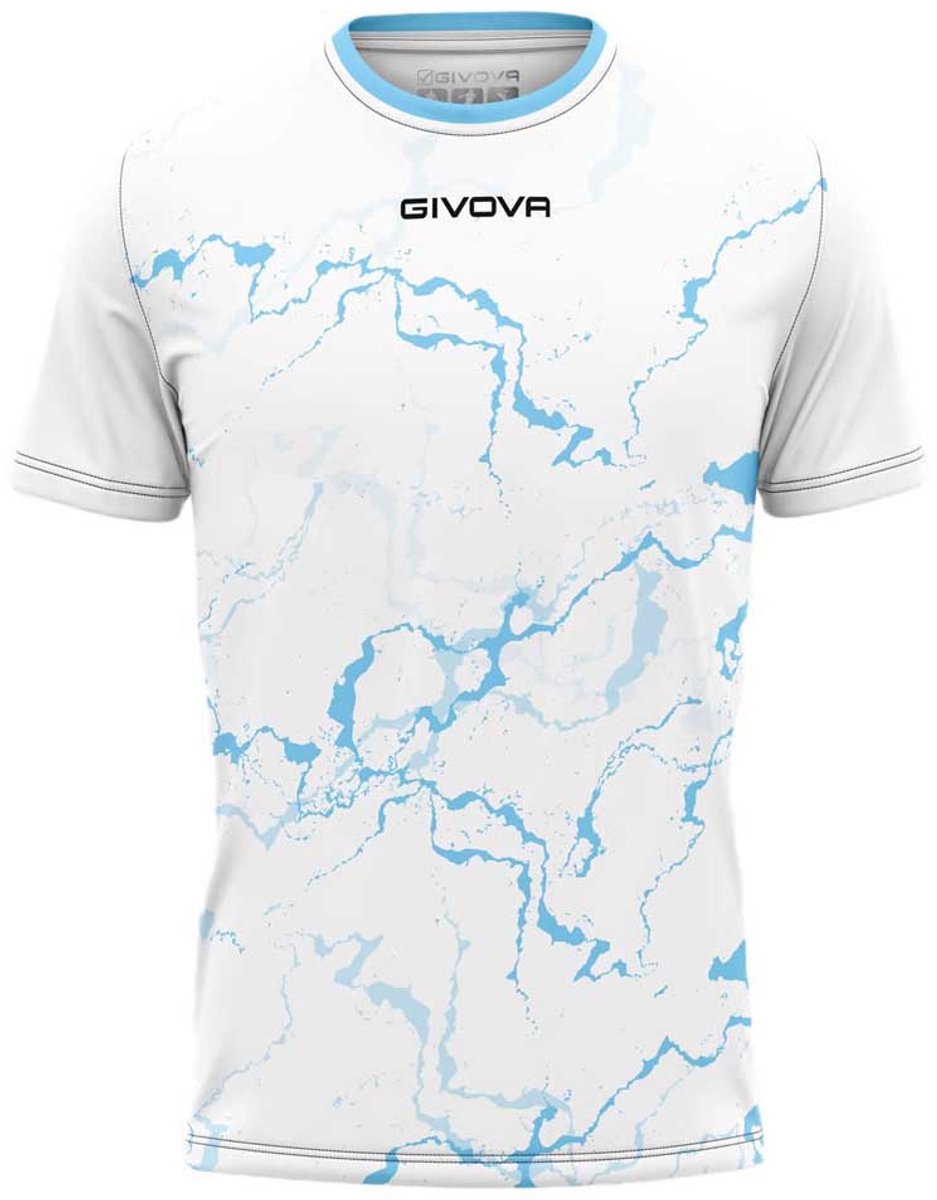 937x1200-17 Givova Graphite T-shirt Met Korte Mouwen Wit L Man - Afbeelding 1