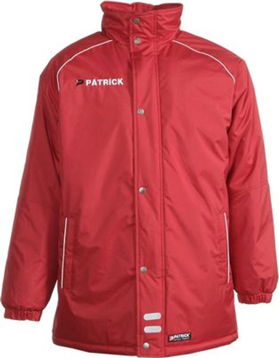 937x1200-2 Patrick Girona Coachvest Kinderen - Rood / Wit | Maat: 11/12 - Afbeelding 1