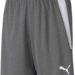 Puma Teamliga Short Kinderen - Grijs | Maat: 116