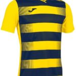 Joma Europa V T-shirt Met Korte Mouwen Geel 12-14 Years Jongens