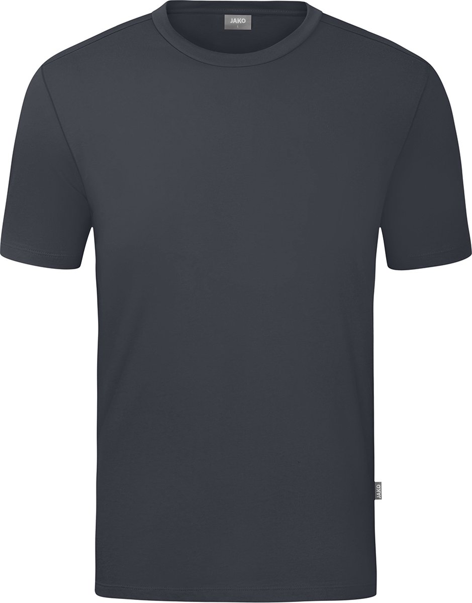 939x1200-27 Jako Organic T-Shirt Heren - Antraciet | Maat: L - Afbeelding 1