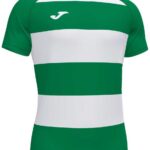 Joma Pro Rugby Ii T-shirt Met Korte Mouwen Groen,Wit S Man