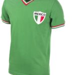 COPA Football - Mexico Pelé 1980's - Retro Voetbalshirt - Heren - XS - Groen
