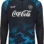 Officieel Trainings Sweatshirt Voetbalclub Blauw Lange Mouwen