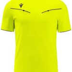 Macron Ponnet Eco Scheidsrechtersshirt Korte Mouw Heren - Fluogeel | Maat: 3XL
