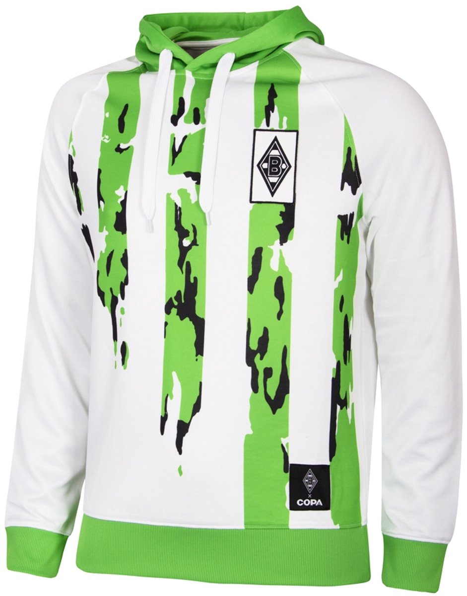 941x1200-43 COPA - Borussia Mönchengladbach 1995 Trui - Heren - Wit - L - Afbeelding 1