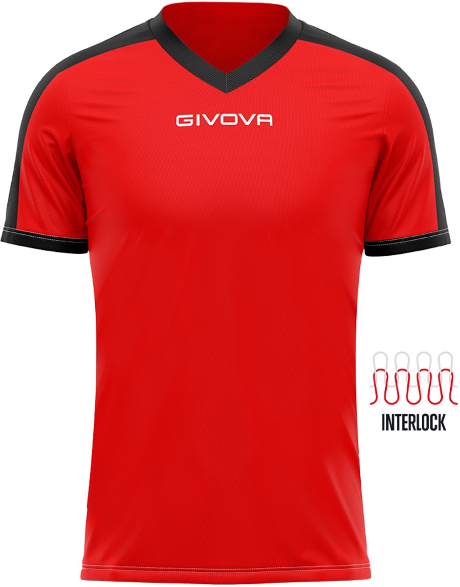 941x1200-47 Sportshirt Givova Revolution Koningsblauw - 3XL - Afbeelding 1
