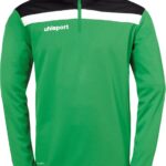 Uhlsport Offense 23 Ziptop Kinderen - Groen / Zwart / Wit | Maat: 164