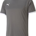 Puma Teamliga Shirt Korte Mouw Heren - Grijs / Wit | Maat: S