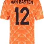 EK 88 Voetbalshirt Van Basten - Nederlands Elftal - Oranje shirt - Nederlands Elftal Shirt - Voetbalshirts Kinderen - Jongens en Meisjes - Sportshirts - Volwassenen - Heren en Dames - Maat XXXL
