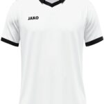 Jako Glory Shirt Korte Mouw Heren - Wit / Zwart | Maat: M