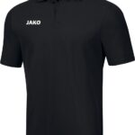 Jako Polo Base Dames Zwart Maat 44