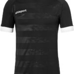 Uhlsport Division 2.0 Shirt Korte Mouw Heren - Zwart / Wit | Maat: 3XL
