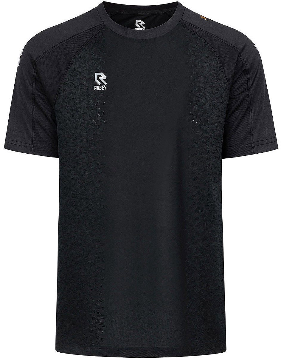 943x1200-42 Robey Pro T-Shirt Heren - Zwart | Maat: 3XL - Afbeelding 1