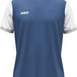 Jako Dynamic Shirt Korte Mouw Kinderen - Nachtblauw / Wit / Lichtgrijs | Maat: 152