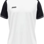 Jako Dynamic Shirt Korte Mouw Heren - Wit / Zwart / Antraciet | Maat: L