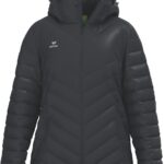 Erima Cmpt Puffer Doorgestikt Jack Dames - Zwart | Maat: 38