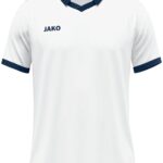 Jako Glory Shirt Korte Mouw Heren - Wit / Marine | Maat: XL